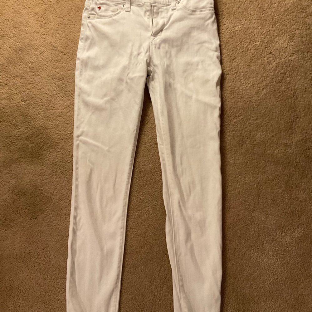 Hudson Jeans Classic White Denim